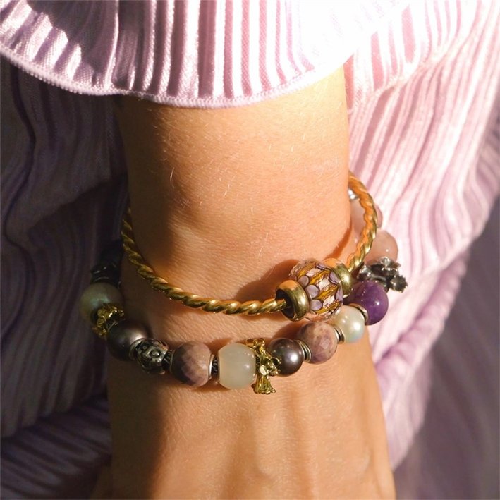 Бусина "Ландыш"