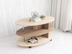 Столик журнальный Консул-4, ясень шимо