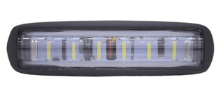 Прожектор LED-СТГ -прямоуг (WHITE-RED-BLUE) 30W (155*60*40) Lens+6LED шт (W1418 R-B-W) NTS
