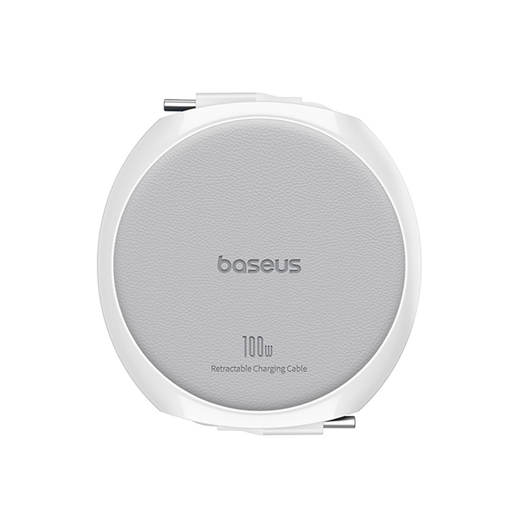 USB-C Кабель Baseus Pathfinder Free2Draw Charging+Data 100W 1m - Moon White