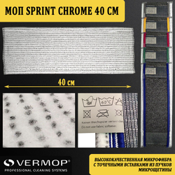 Моп Sprint Chrome, 40 см