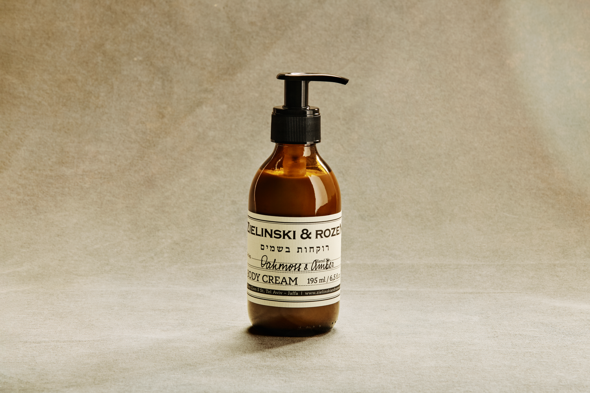 Крем для тела Дубовый мох, Амбра