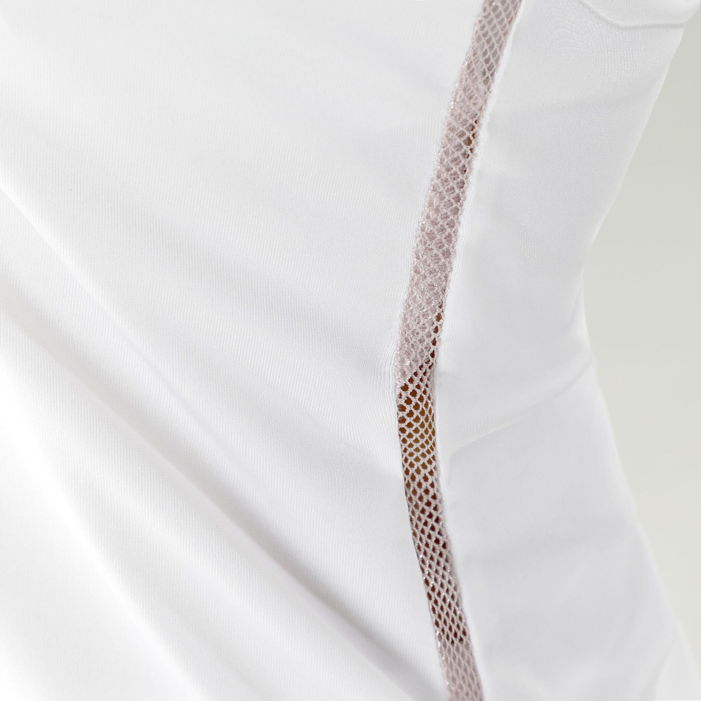 Женская теннисная майка Lucky in Love With Bra Tank Top Special Edition Women - White, Pink