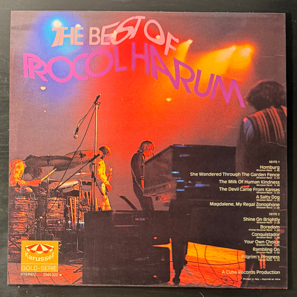 Procol Harum - The Best (Италия 1972г.)
