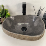 Раковина из речного камня RS-64907 43*38*15 0861