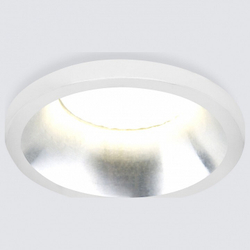 Встраиваемый светильник Elektrostandard 15269/LED белый/никель