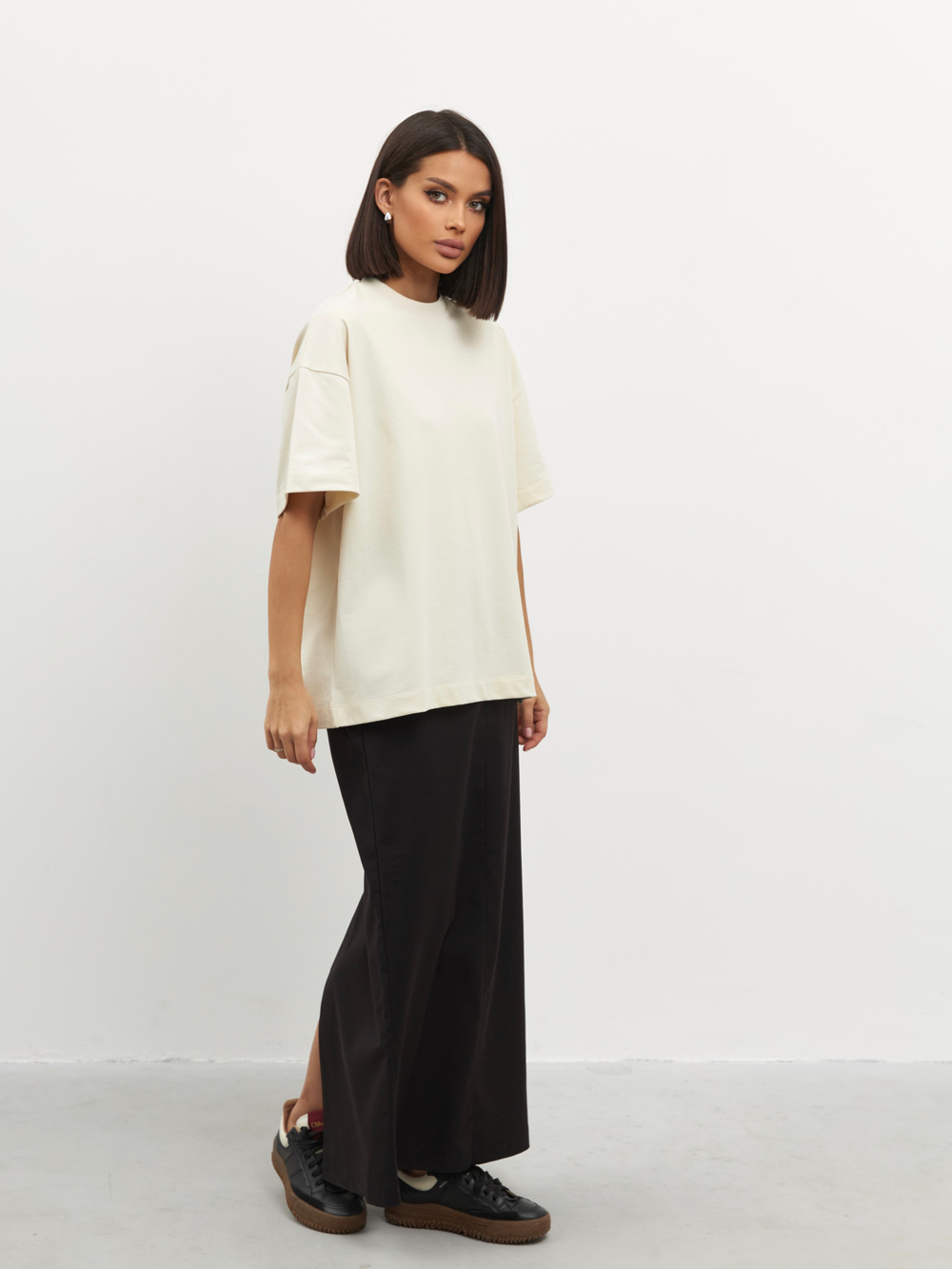 Футболка оверсайз из 100% хлопка