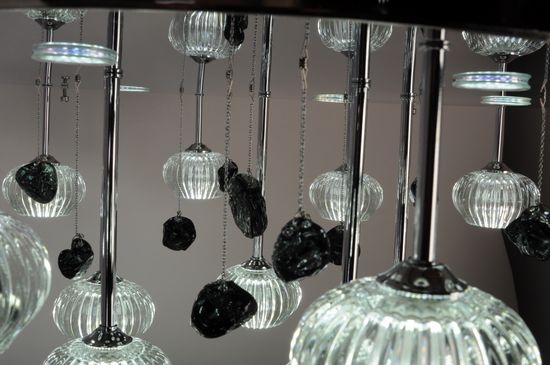 Люстра потолочная MANNE PL.7447-15+6(CR) d80