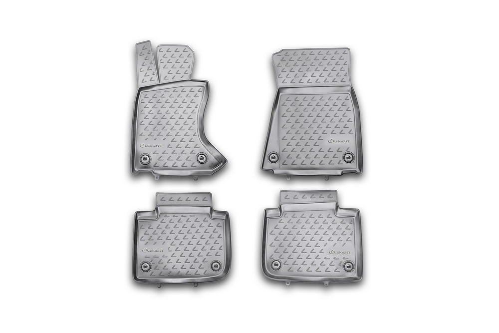 Коврики в салон для LEXUS GS 350 (IV, IVr), 2011-2018, 4 шт. (полиуретан) Element.NLC.29.22.210KH