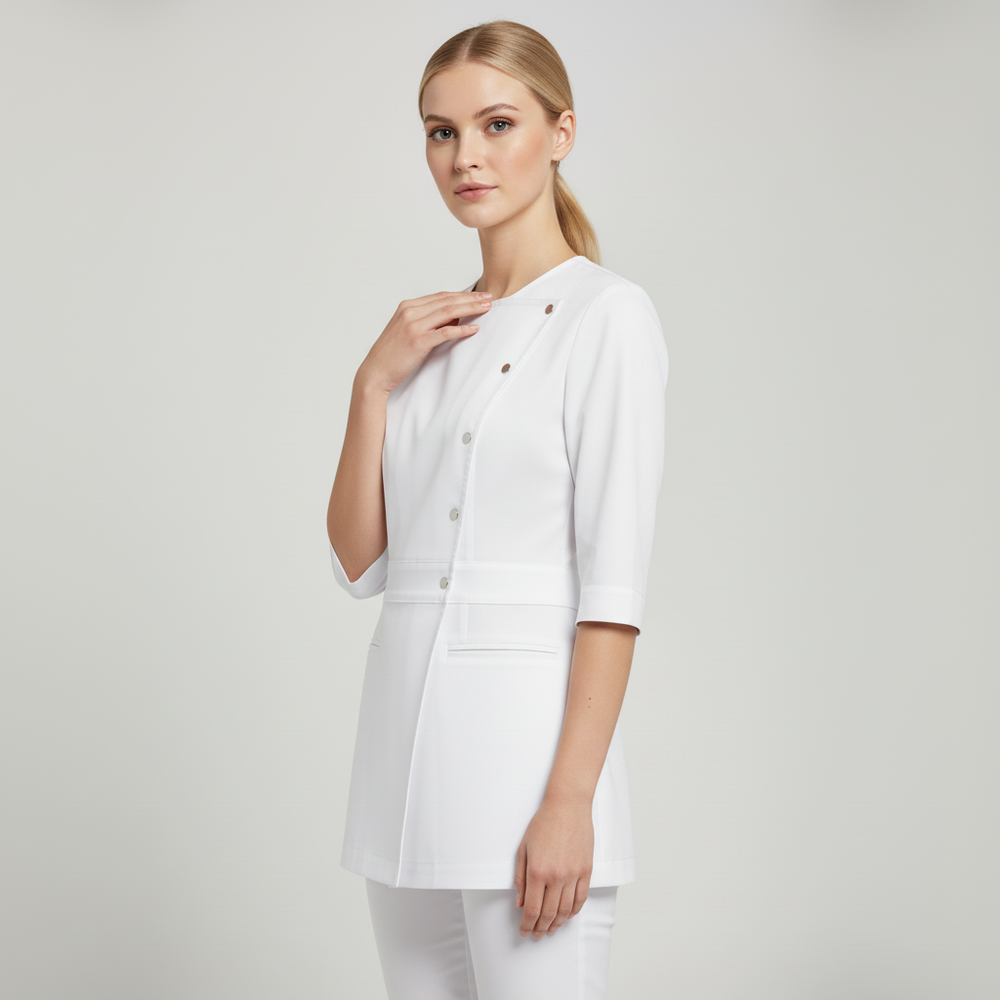 Медицинский женский жакет "Монстерра" new