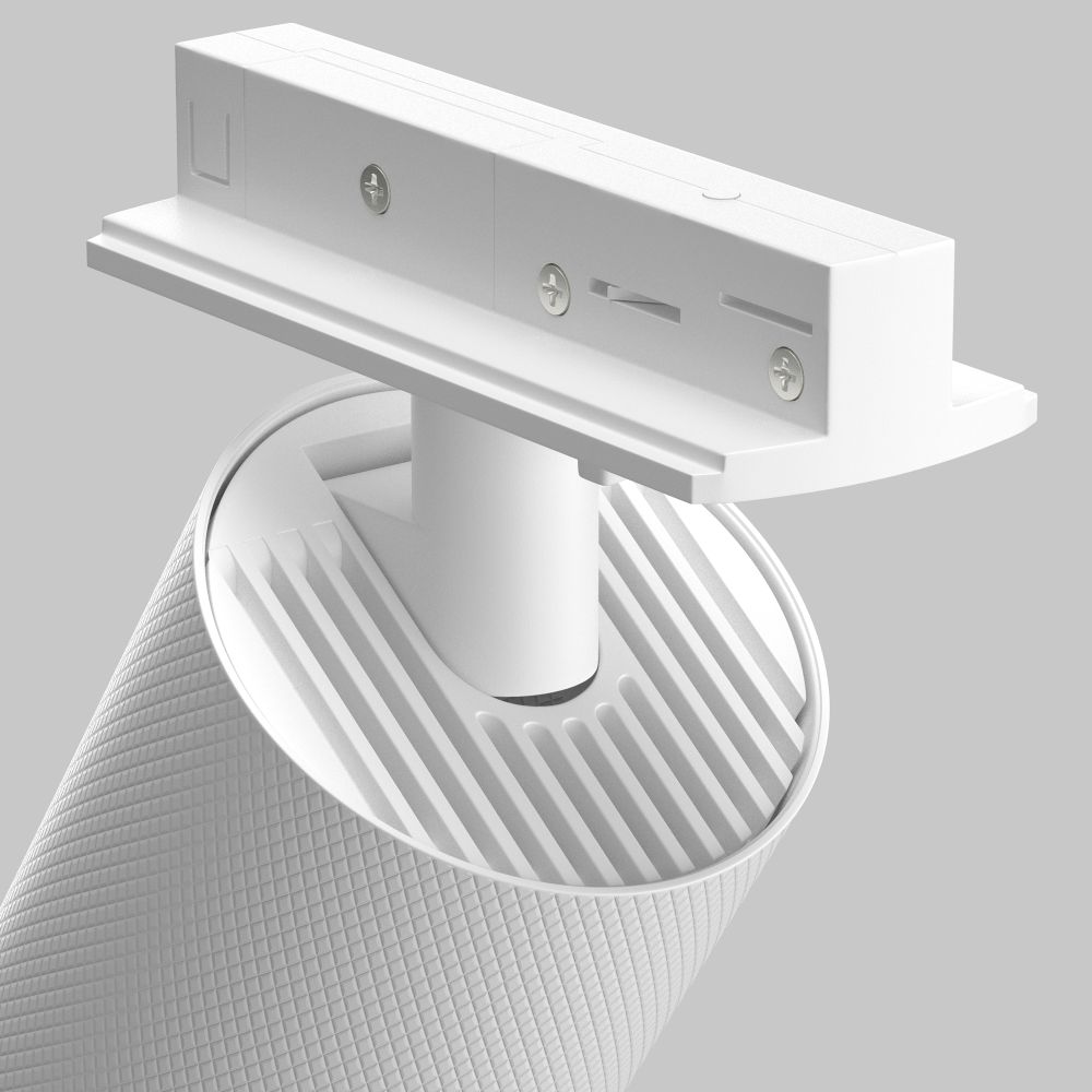 Трековый однофазный светодиодный светильник на шину Maytoni Unity   TR089-1-GU10-WW