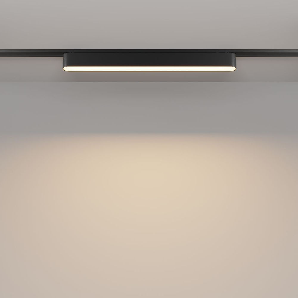 Трековый магнитный светильник Maytoni Basis TR080-1-18W3K-B