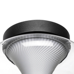 612017 Люстра PALERMO 8W LED 350LM G ЧЕРНЫЙ/ПРОЗРАЧНЫЙ 3000K