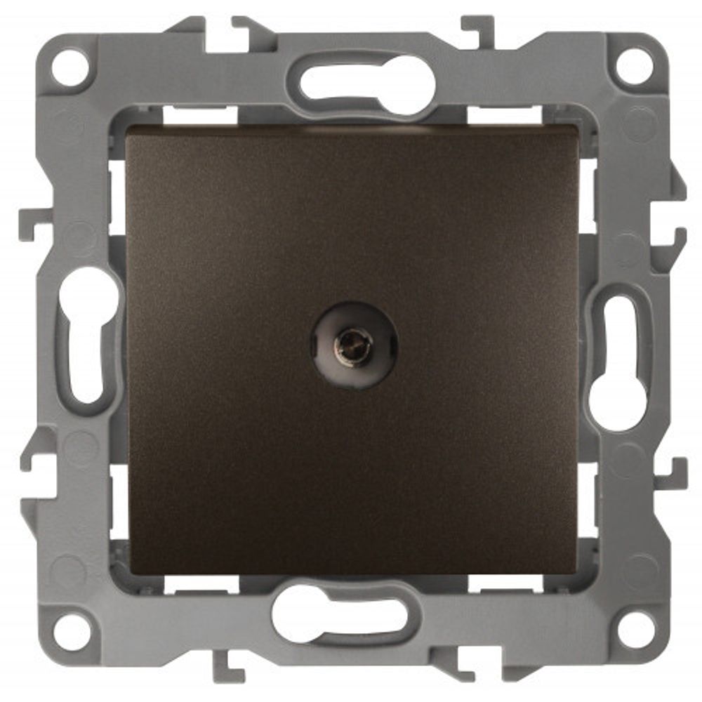 12-3101-13 ЭРА Розетка TV одиночная, IP20, Эра12, бронза