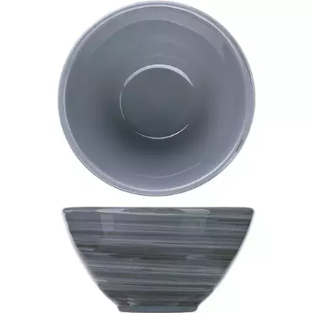 Пиала «Пинки» керамика 250мл D=11см серый