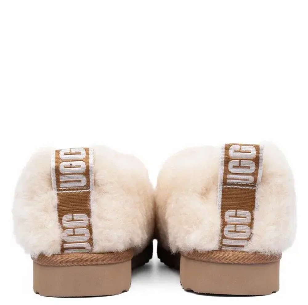 Ugg Hailey Fluff Slippers Natural