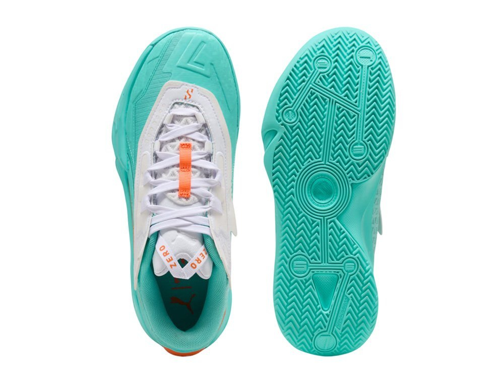 Баскетбольные кроссовки Puma Scoot Zeros II Shift Aquatic-Orange Poppy shoes