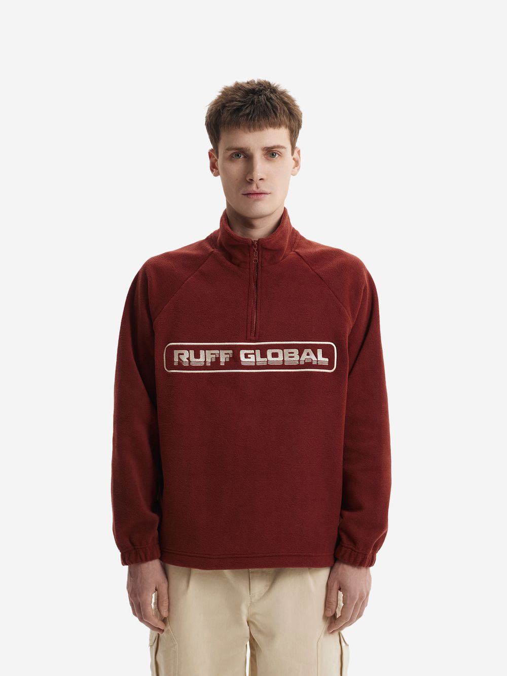 Толстовка Ruff Global Halfzip Fleece Brick