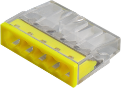 Клемма Navigator NTC-NC 5*2,5 паста желтая (упаковка 5шт) 39154