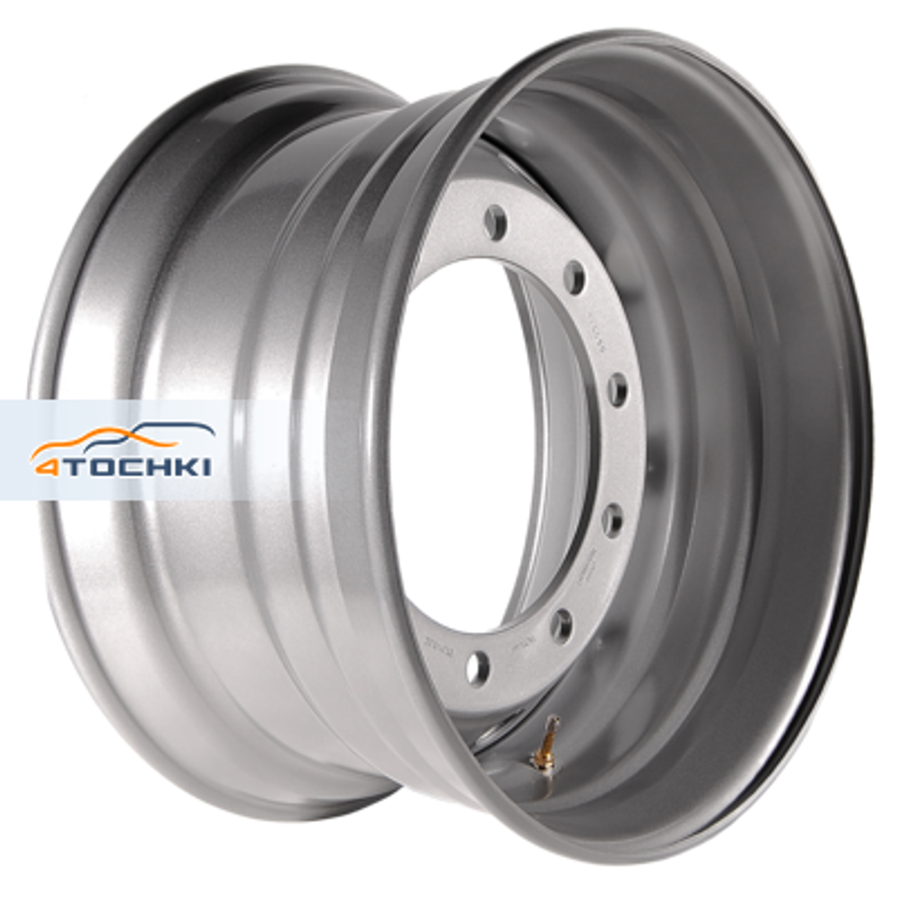 Asterro 11,75x22,5/10x335 ET0 D281 Silver (GT080-01) Aluminium Forged