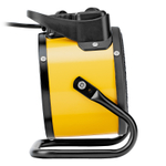 Тепловая пушка, керамический нагреватель (тепловентилятор) DHC 2-100, 230 В, 0.025/1/2 кВт Denzel