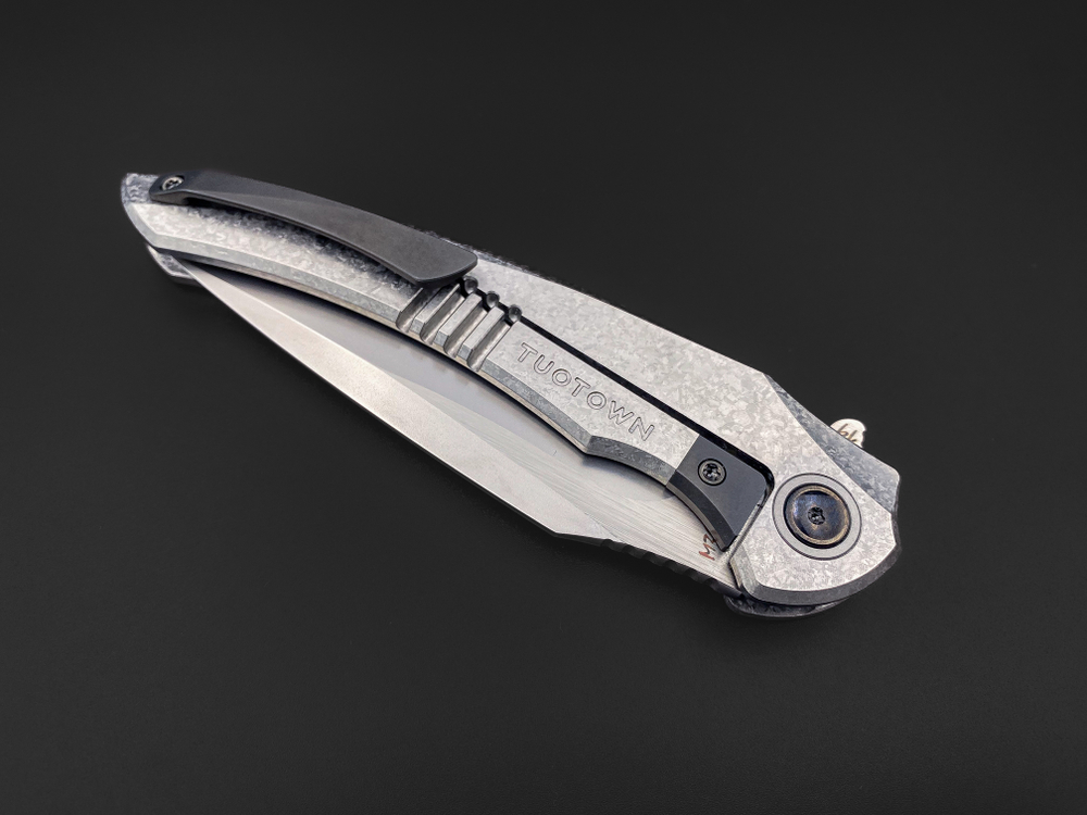 Складной нож Alatus 2 M390 CrystalTI