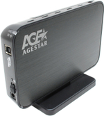 Внешний корпус для HDD SATA 3.5” AgeStar 3UB3A8-6G (BLACK)