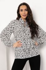 Блуза Артемида (черно-белая) Б12781-29М LT Collection