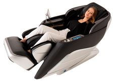 Массажное кресло Casa&More Genesis 1.0 Черно-серебристый