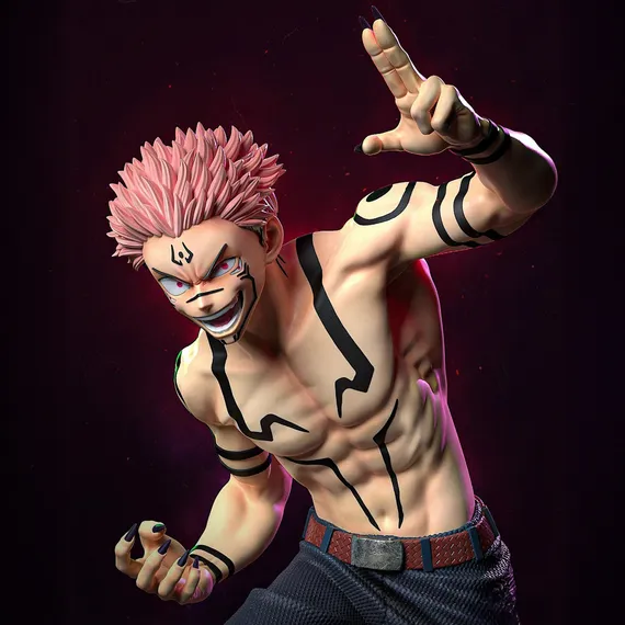 Itadori x Sukuna - Jujutsu Kaisen