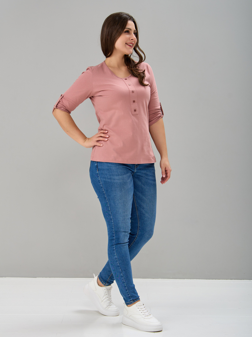 Лонгслив ЛНк-005/песочный