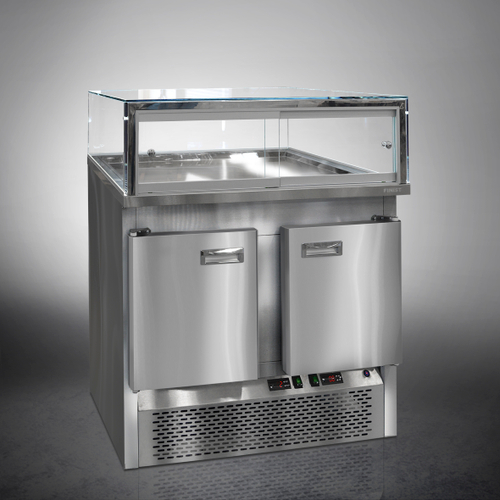 Среднетемпературная напольная холодильная витрина Finist SPLINTER Sс-107-127