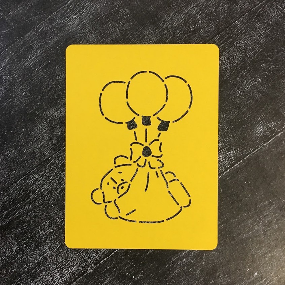 Мишка на шариках №1