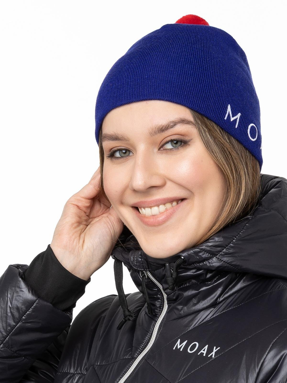 Шапка MOAX Tradition Sport, синий/красный 23574-72500