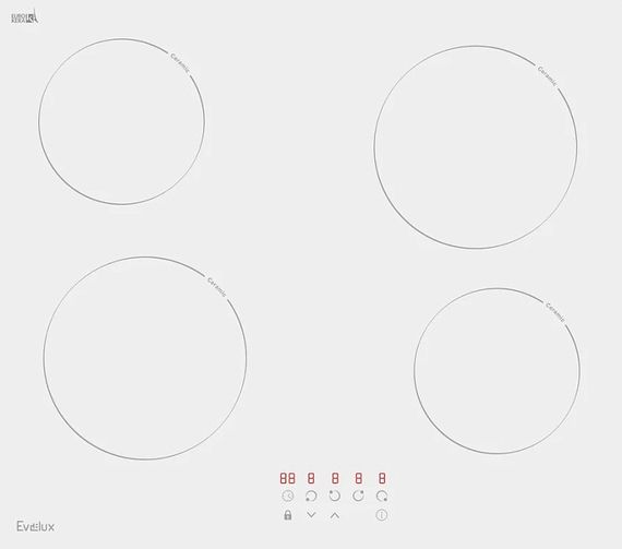Варочная панель Evelux HEV 640 W