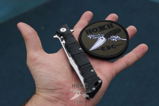 Складной нож Cold Steel 20NQL Luzon Medium c клинком из стали 8Cr13MoV, рукоять GRN