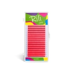 Ресницы неоновые розовые Rili Juicy - 16 линий - MIX