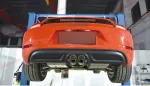 Выхлопная система с заслонками для Porsche 718 Boxster 982 Cayman 2017+ 2.0T and 2.5T