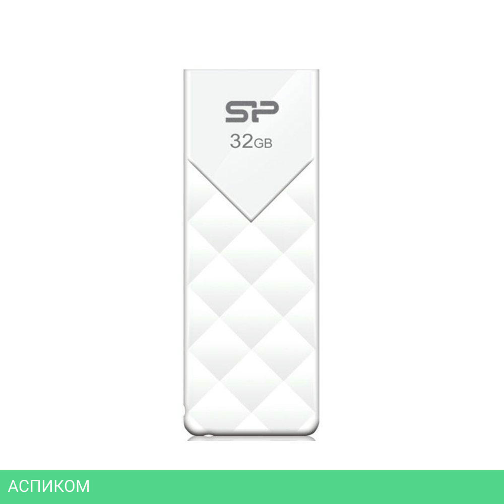 USB Flash-накопитель Silicon-Power Ultima U03 32GB белый (SP032GBUF2U03V1W)