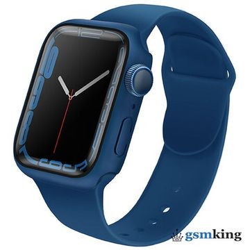 Uniq LEGION +9H Glass Apple Watch Case 45 mm Blue
