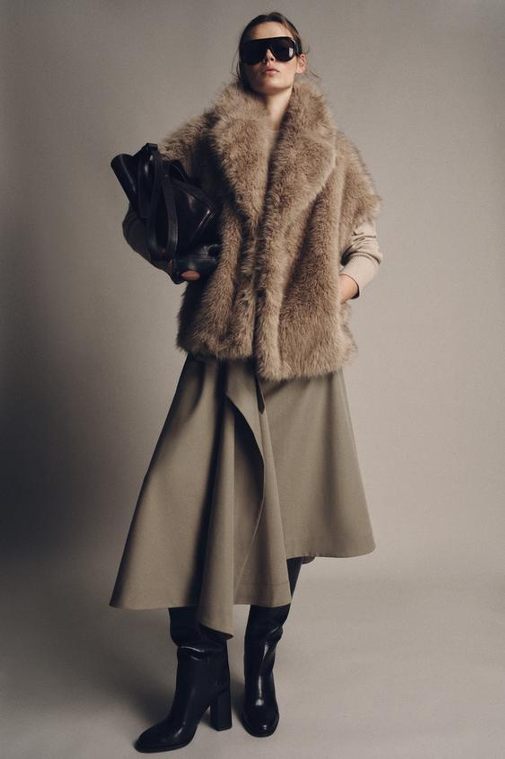 ZARA ЮБКА-ПАРЕО С ПРЯЖКОЙ — ZW COLLECTION, ЮБКА-ПАРЕО С ПРЯЖКОЙ — ZW COLLECTION