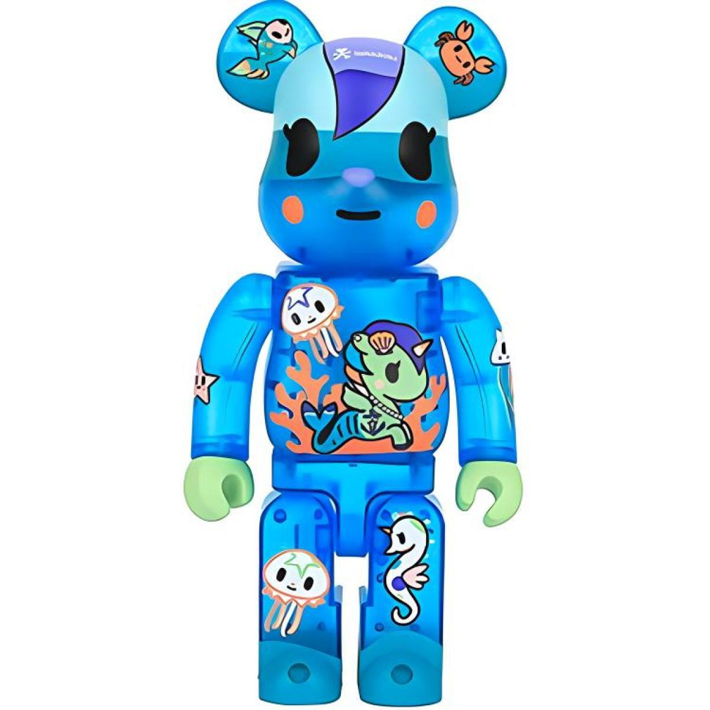 Дизайнерские игрушки BE@RBRICK x tokidoki/ 1000% Sirena 70cm, SIRENA-1000%