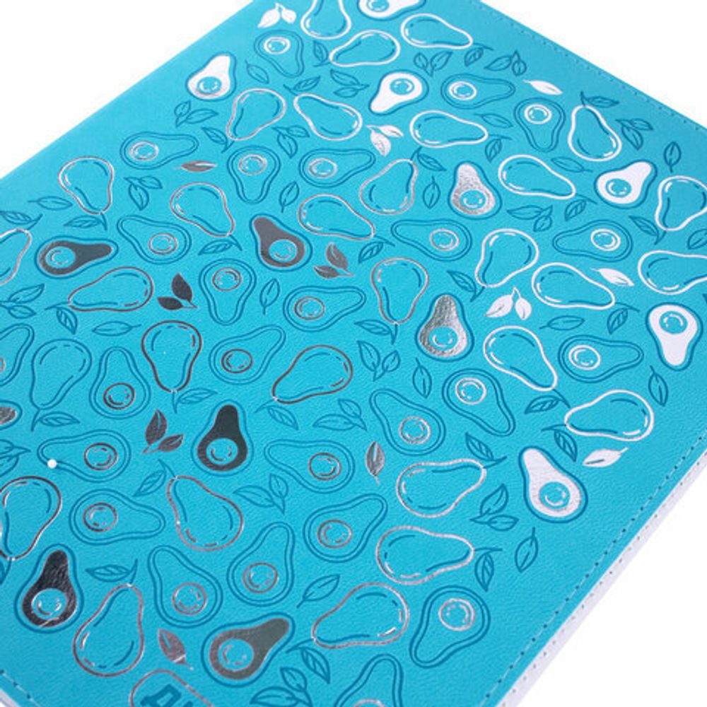 Дневник 1-11 класс 48 л., кожзам (гибкая), термотиснение, фольга, BRAUBERG, "Авокадо", 106167