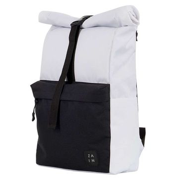 Рюкзак Zain Rolltop 246. Белый/Черный