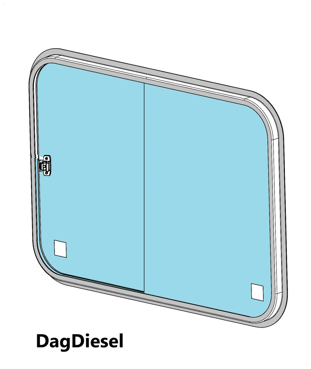 Стекло заднее JCB 333/J6869