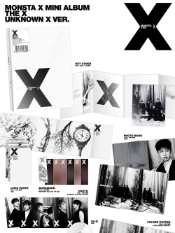 Альбом MONSTA X - THE X 13th Mini Album 4 Version SET