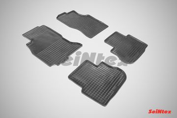 Резиновые коврики в салон Infiniti FX45 (2007-2008) "Сетка"