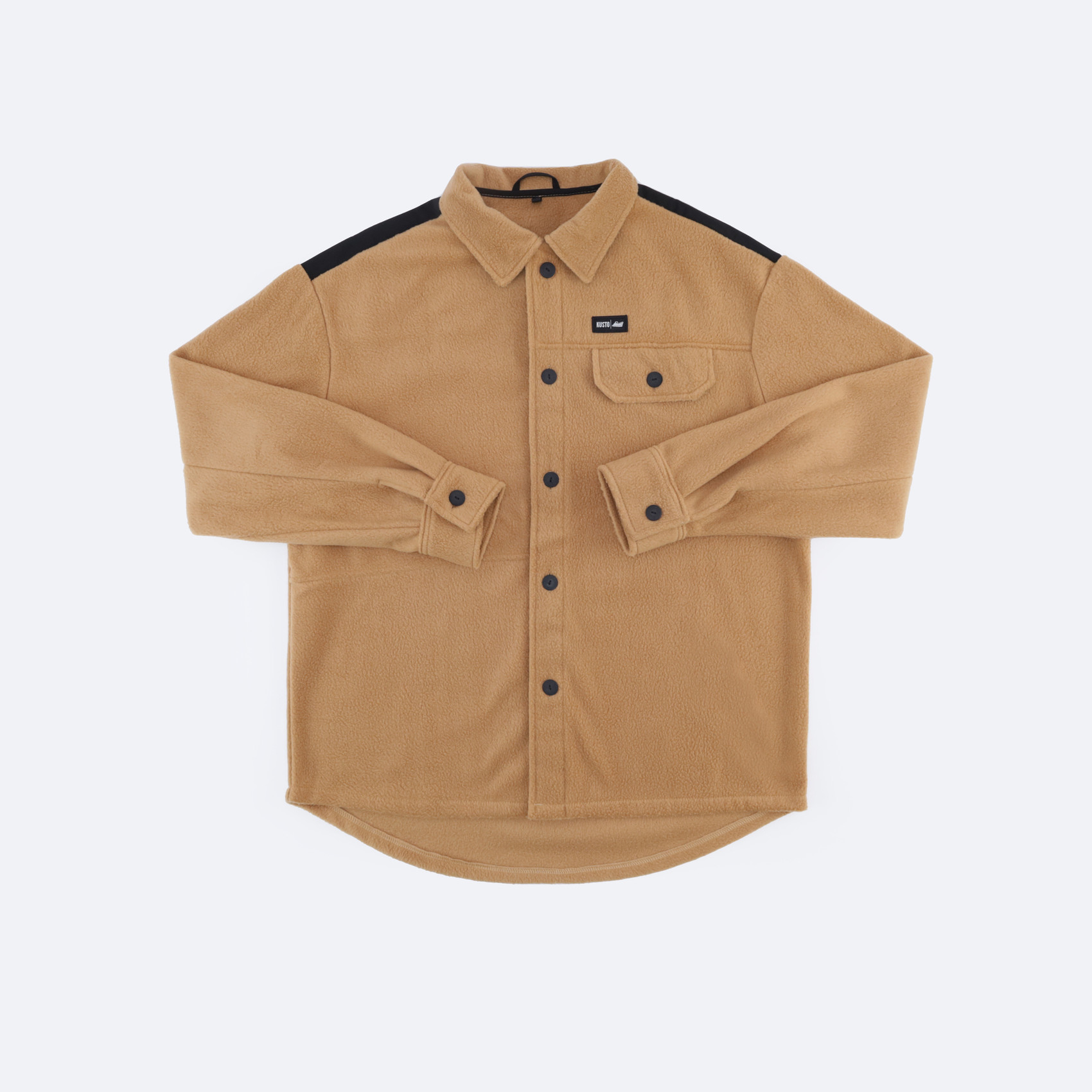 Флисовая рубашка Kusto Shirt (camel) артикул:wxgdr54BhHm1OKUknvgwz3 - купить в магазине Дайс