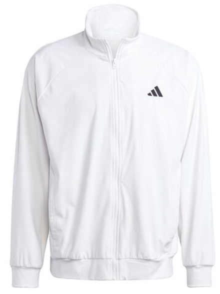 Мужская теннисная кофта Adidas Vel Jacket Pro - белый