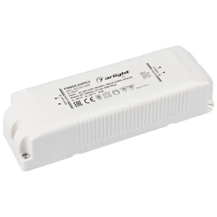 Блок питания ARJ-KE361400 (50W, 1400mA, PFC) (Arlight, IP20 Пластик, 5 лет) 020677